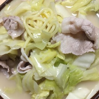 野菜たっぷり！ちゃんぽんラーメン